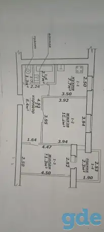 Продам квартиру 2-х комнатную, фотография 1