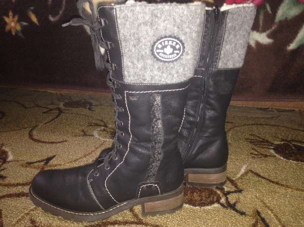 Продам зимние сапоги  Rieker р.41, фотография 1