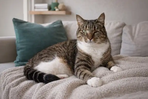 Замечательная кошечка Лучик в дар, фотография 7