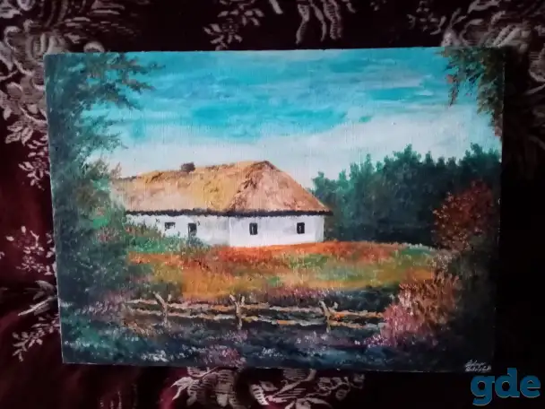 Продам картины маслом на холсте, размеры108/68,87/57,80/57см., фотография 2