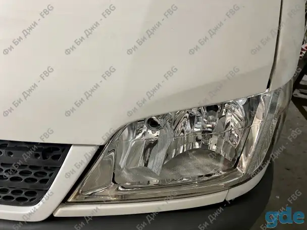 Реснички под фару Mercedes-Benz Sprinter W901-905, из стеклопластика, фотография 2