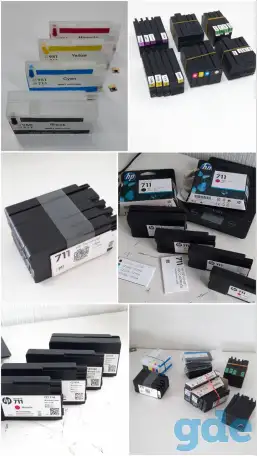 Картриджи HP 711 ОРИГИНАЛЬНЫЕ. НОВЫЕ И Б.У, фотография 7