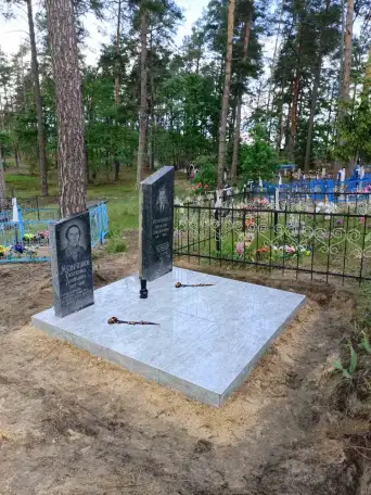 Благоустройство мест захоронения, укладка плитки, фотография 8