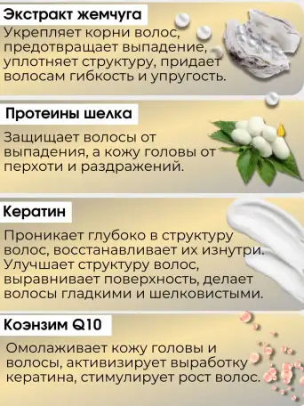 Бальзам для волос профессиональный с кератином, фотография 5