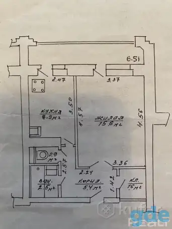 продаю 1 кв-ру, горецкого 27, фотография 1