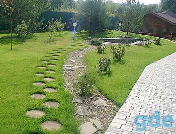 Укладка тротуарной плитки., фотография 2