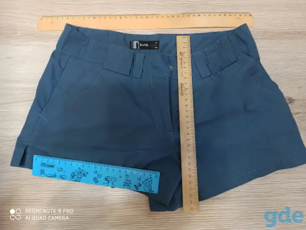 Шорты Butik унисекс размер Size:34 (44-46/1-3) синего цвета., фотография 1