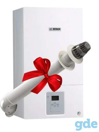 Газовые котлы Bosch Gaz 2000 WBN 24 CRN. Двухконтурный, турбированный., фотография 1