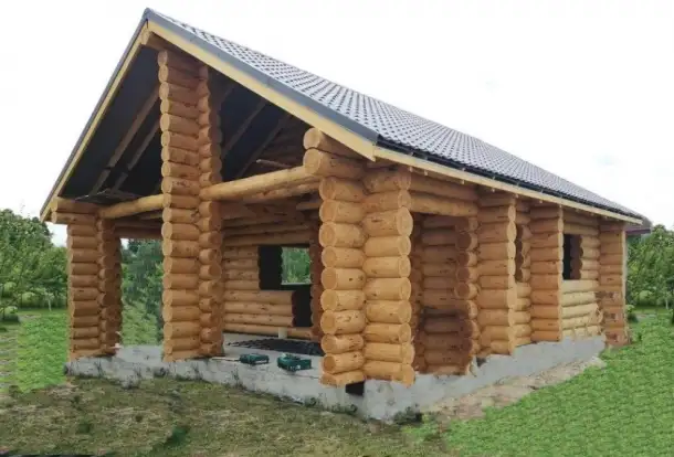 Срубы домов, бань, беседок, фотография 8