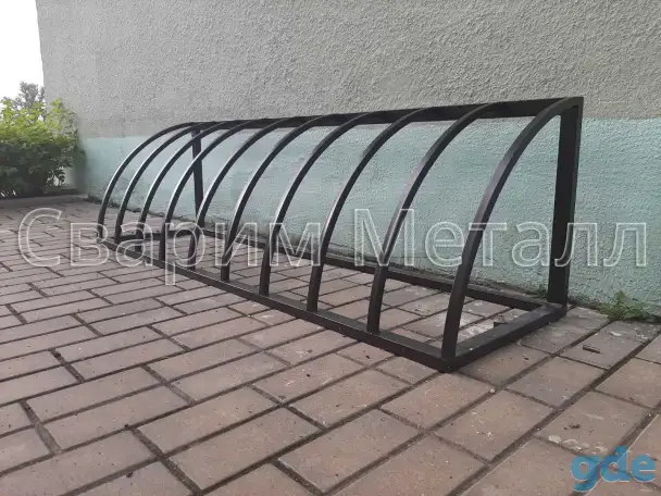 Велопарковки из металла и нерж стали, фотография 3
