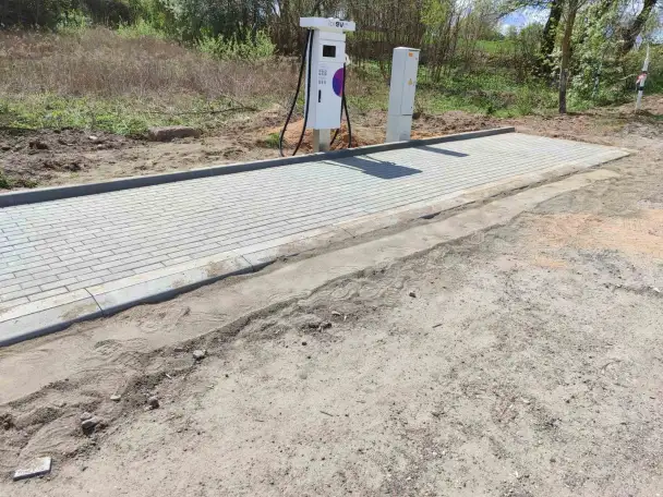 Укладка тротуарной плитки, фотография 12