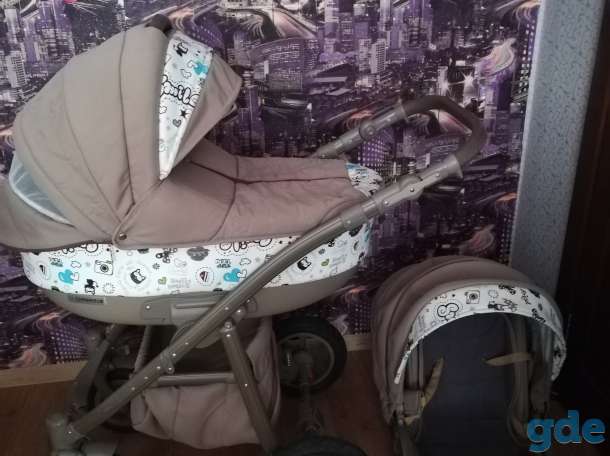 Продам коляска 2в1 хорошее состояние, фотография 1