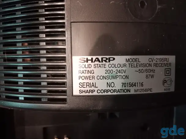 TV SHARP CV-2195RU, фотография 2
