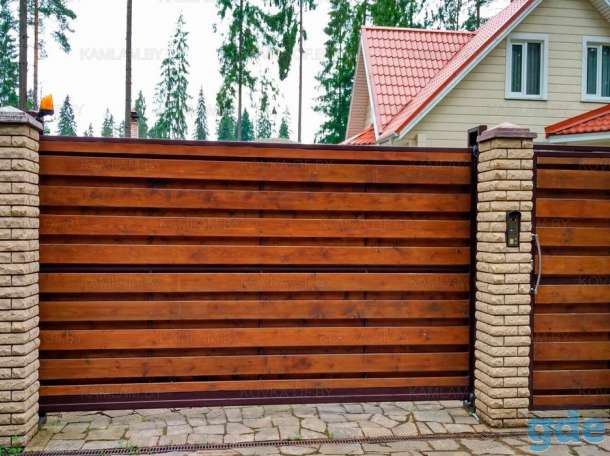 Ворота откатные, фотография 3