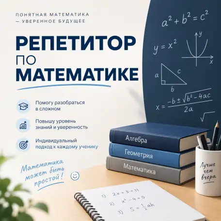 Репетитор по математике (Вулька), фотография 1