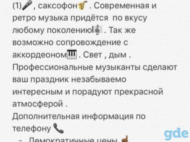 Музыка на юбилеи , свадьбы . Ведущий , живой вокал, фотография 1