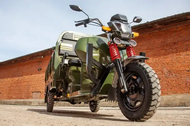 Грузовой электротрицикл rutrike антей-у 1500 60v1200w, фотография 10