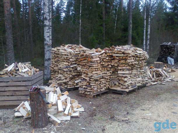 Дрова колотые берёзовые,ольховые,осиновые. Доставка, фотография 4