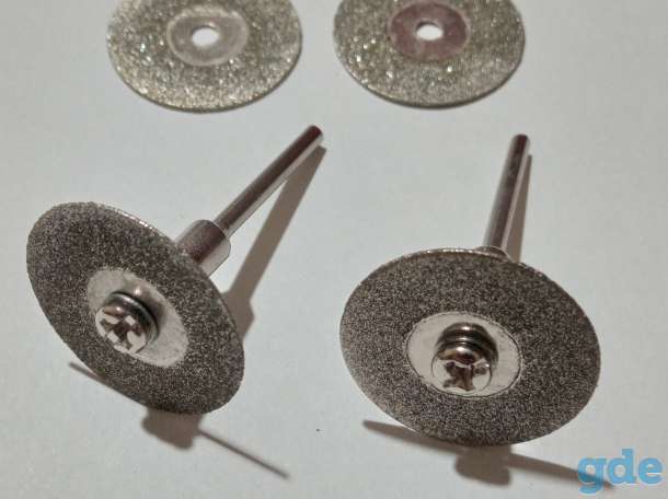 Диски алмазные дискодержатель dremel гравер, фотография 7