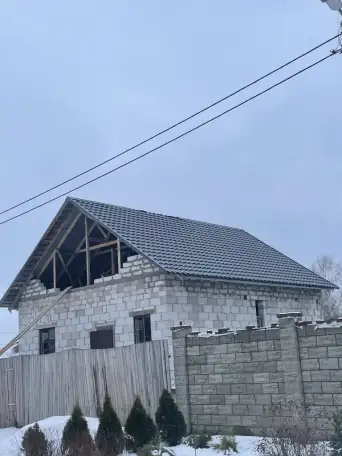 Кровельные работы кровля, монтаж кровли, фотография 2