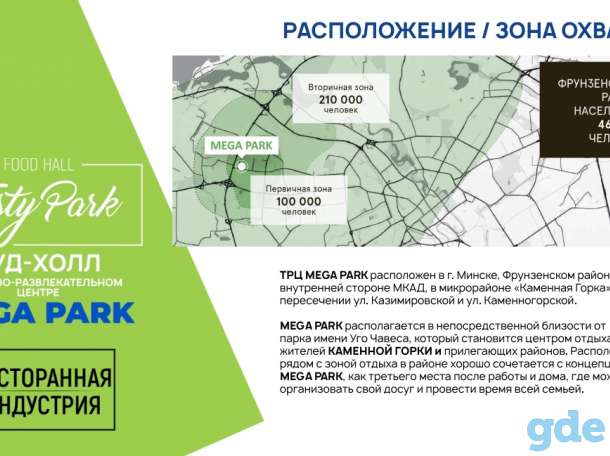 Помещение в аренду под Общественное питание в ТРЦ, Улица Казимировская, фотография 2