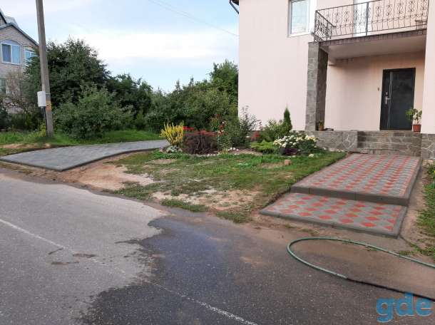 Укладка тротуарной плитки ., фотография 4
