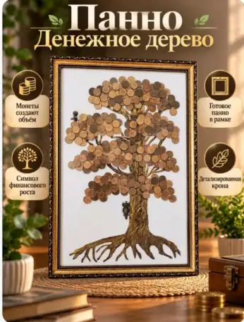 Картина Денежное дерево, фотография 1