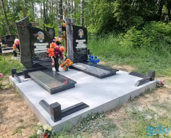 ПАМЯТНИКИ благоустройство захоронений, фотография 1
