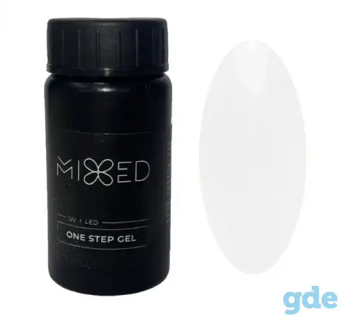 Гель однофазный MIXED №1 прозрачный, 20мл, фотография 1