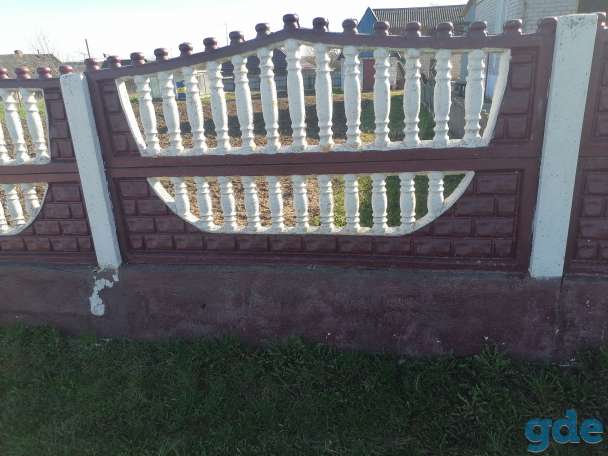 Бетонный забор, фотография 1