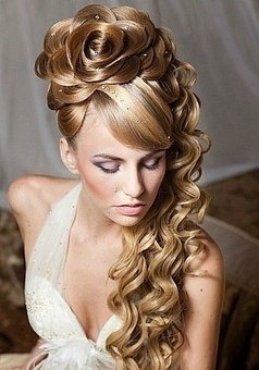 Вечерние прически и макияж, фотография 1