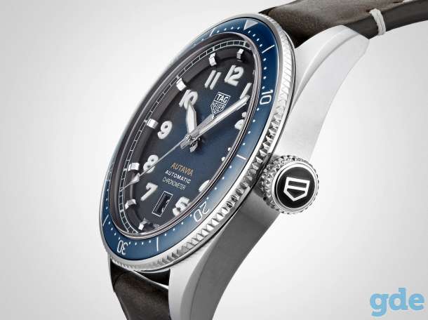 TAG HEUER Autavia Calibre 5 COSC 42mm Mens Watch WBE5116.FC8266, фотография 6