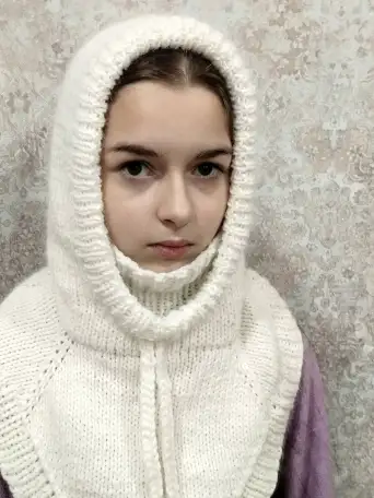 капор ручной работы, фотография 2