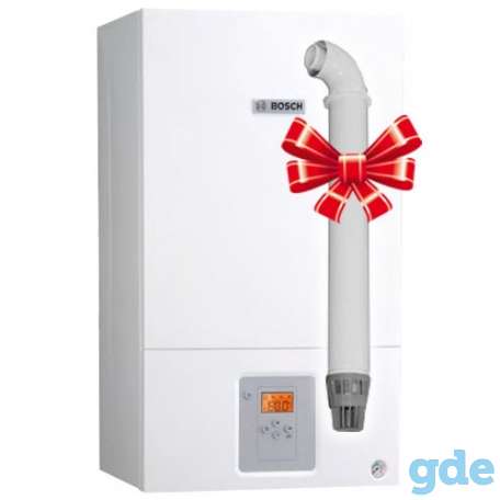 Газовый котел Bosch GAZ 6000 WBN 18 C RN двухконтурный с коаксиальным дымоходом., фотография 1