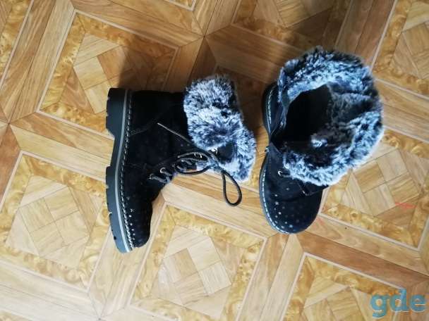 Зимние ботинки для девочки, фотография 2