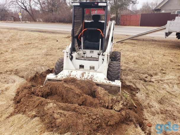 Аренда мини-экскаватора погрузчика Bobcat, фотография 2
