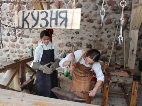 Кузнец на свадьбу. Заказать кузнец шоу, фотография 2
