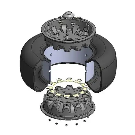 Пластиковый диск для квадроциклов с двойным бедлоком stormwheels, фотография 1