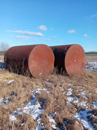 Продам большие железные бочки, фотография 2