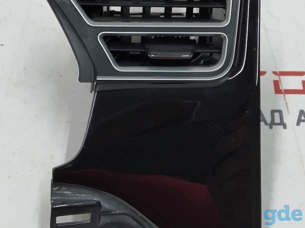 Зап. части для авто Tesla. Декор. накладка центр. панели вод. правая PIANO BLACK MATA в сборе (с повреж.) Tesla model S,, фотография 1