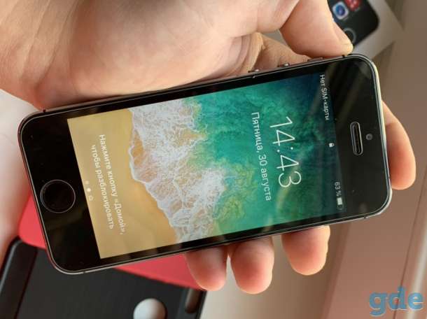 Продам Apple iPhone 5s 16GB Space Gray, фотография 3