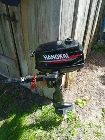 Подвесной лодочный мотор Hangkai M4.0HP, фотография 4