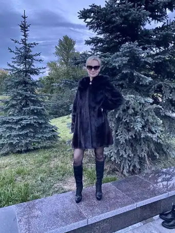 Шуба норковая, фотография 3