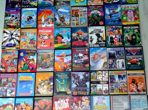 50 DVD дисков мультфильмы фильмы для детей, фотография 1