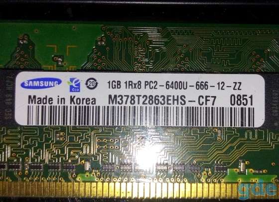 Оперативная память Adata DDR2 1Gb 1Rx8 PC2-6400, фотография 1