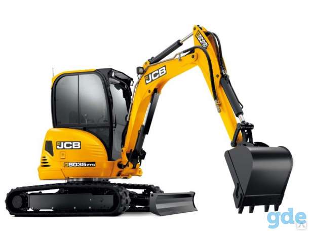 Аренда мини-экскаватора JCB 8035, фотография 1