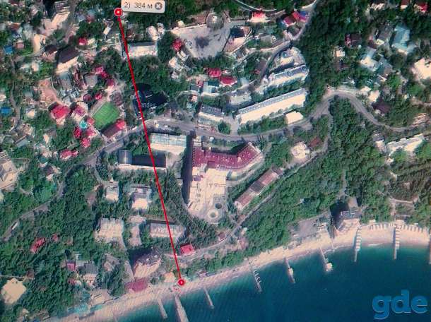 Сдается  2-х комнатная квартира под ключ с террасой и видом на море в  Мисхоре, фотография 4