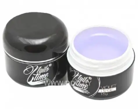 Гель прозрачно-фиолетовый 15г NailsTime  UV GEL Violet, фотография 1