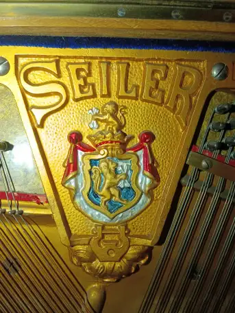 Антикварное пианино Ed.Seiler производства Германии,гг., фотография 10