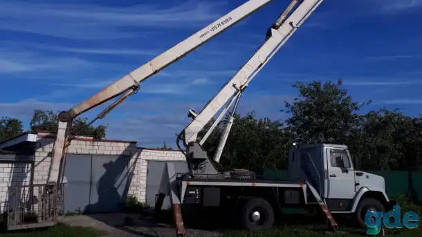 Аренда автовышки с экипажем, фотография 1